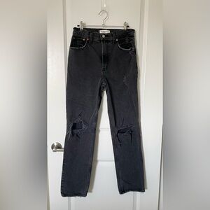 Abercrombie & Fitch 90s Ultra High Rise Straight Jeans